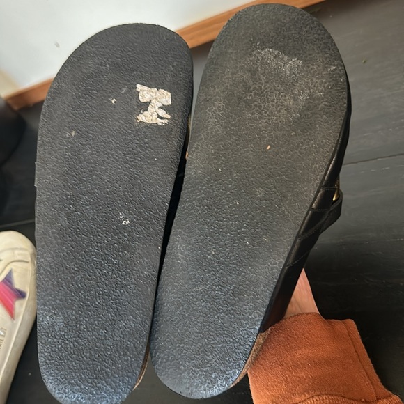 JW Anderson Gold Chain Clogs Mules 39 black leather - Picture 5 of 5